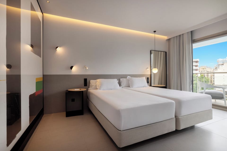 Minibar, in-room safe, desk, blackout drapes