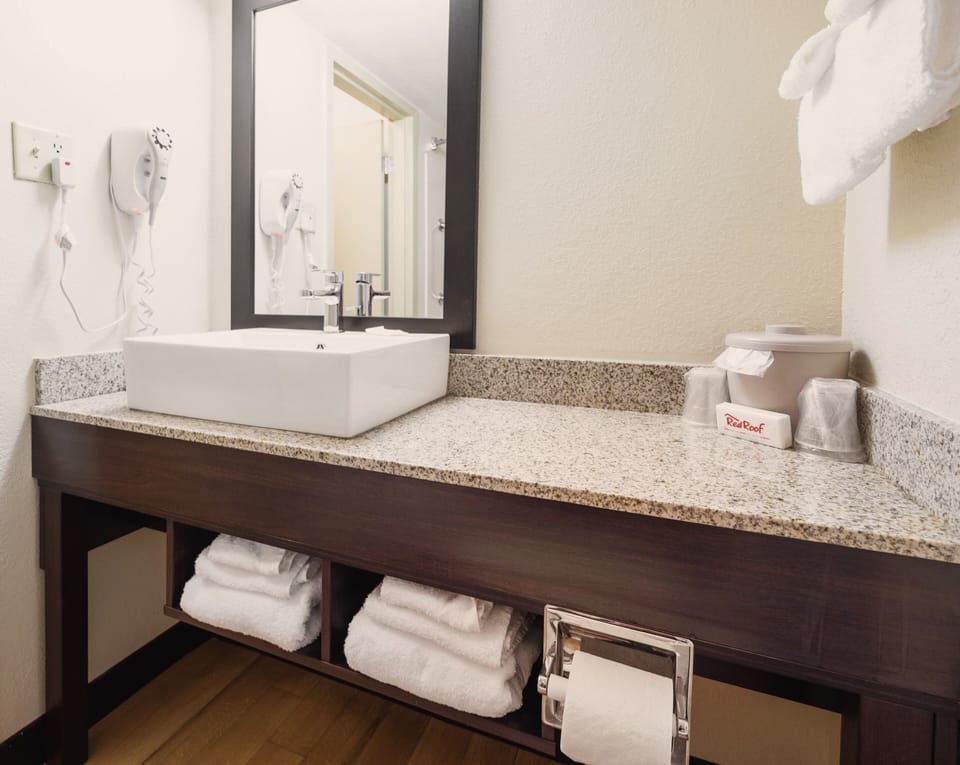 Free toiletries, hair dryer, towels, soap