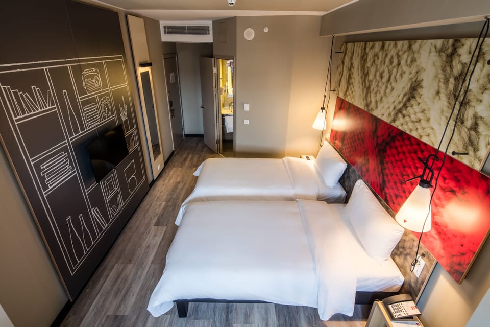 Room, 2 Twin Beds | In-room safe, desk, free WiFi, bed sheets