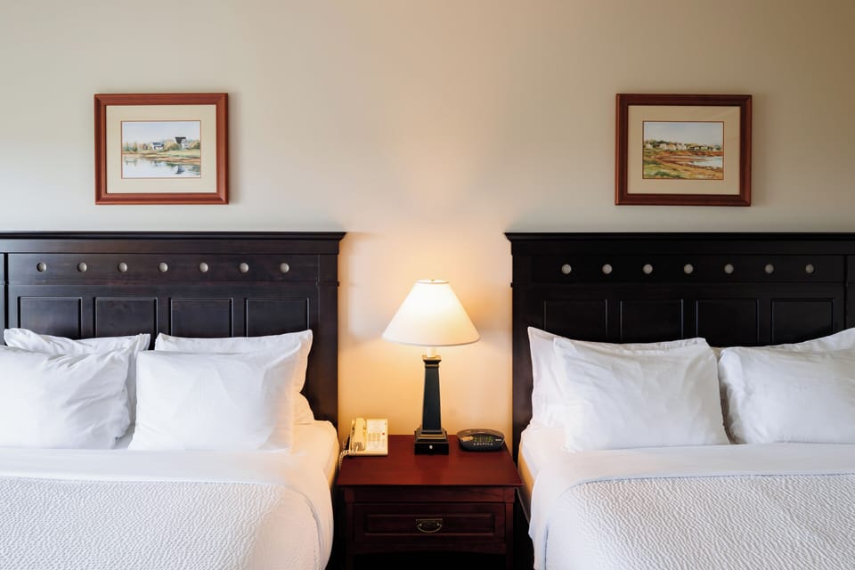 Hypo-allergenic bedding available, pillowtop beds, in-room safe, desk