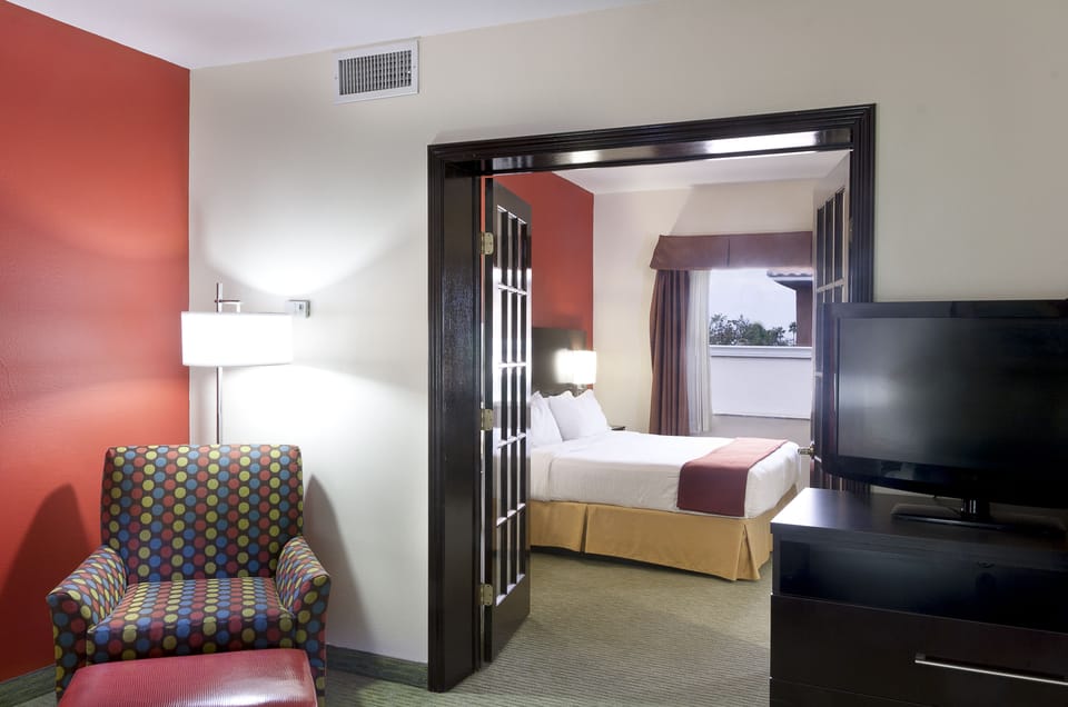 In-room safe, desk, blackout drapes, iron/ironing board