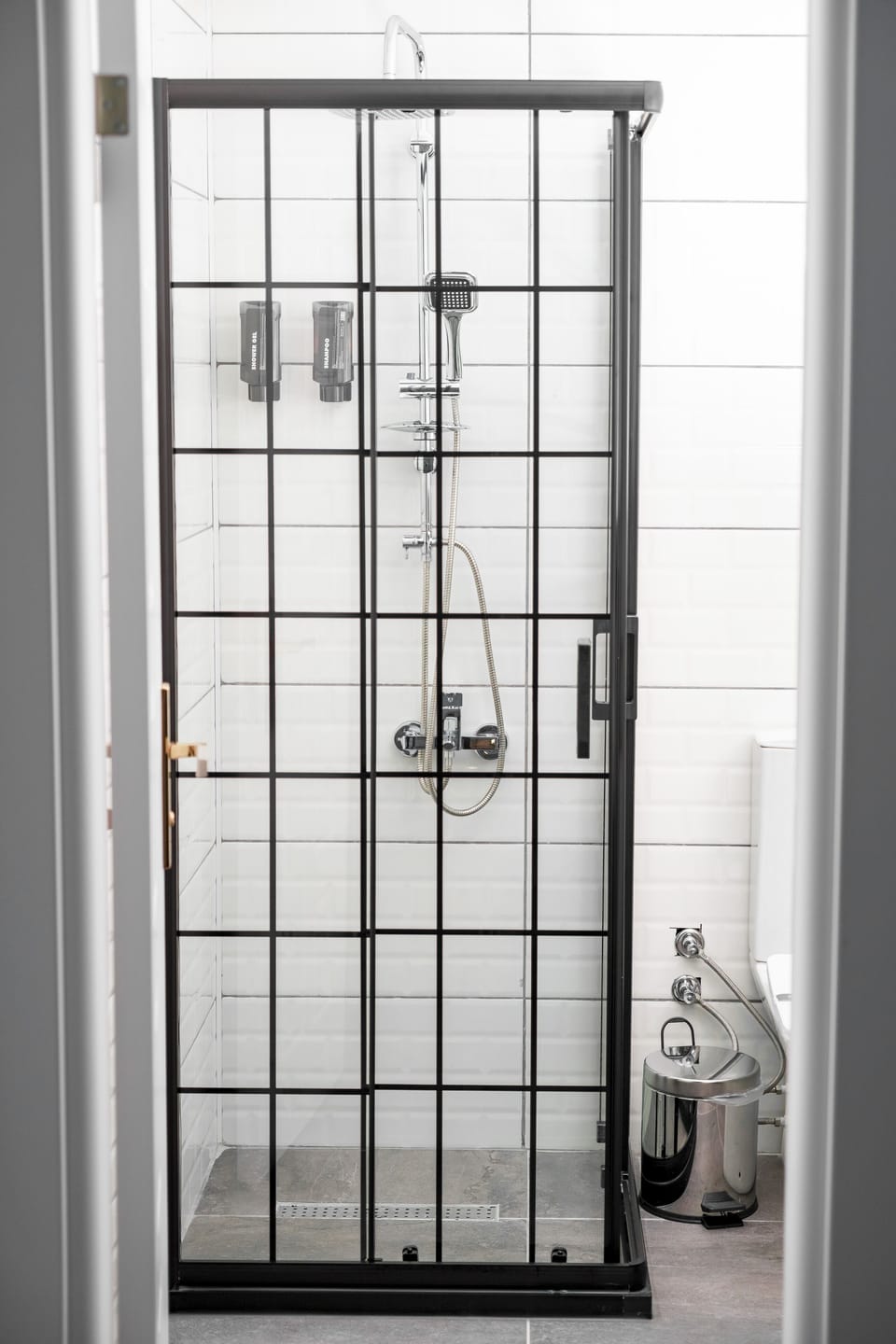 Free toiletries, hair dryer, towels, soap