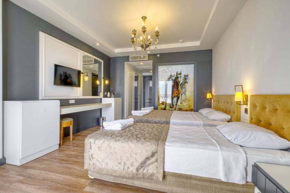 Comfort Room | Hypo-allergenic bedding, minibar, in-room safe, desk