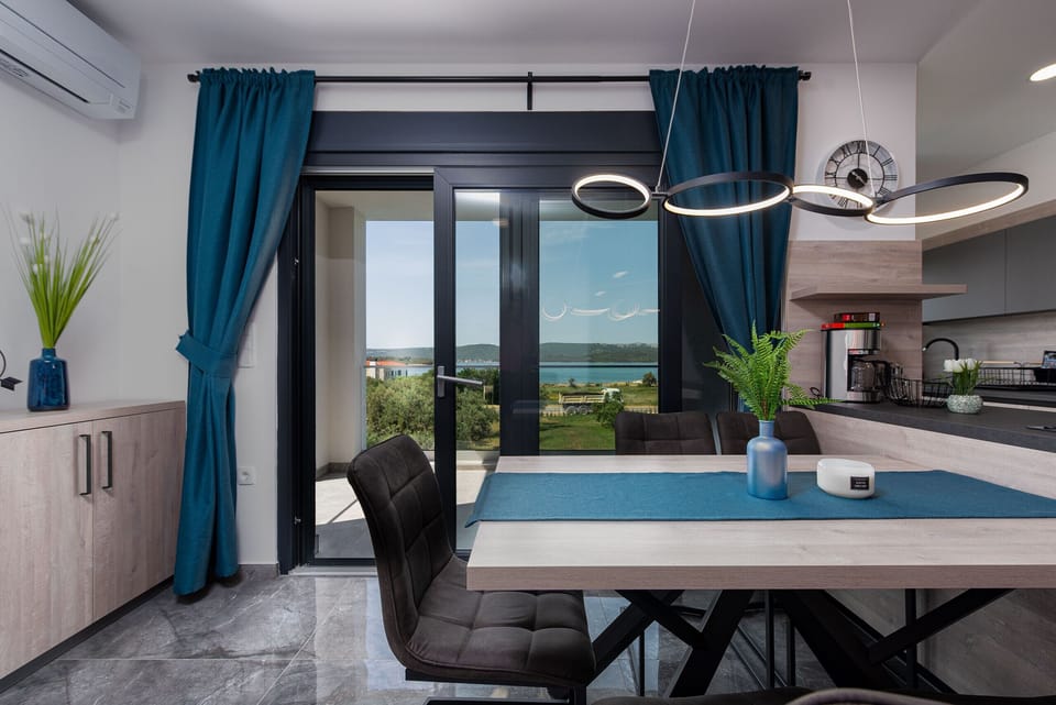 Villa, 4 Bedrooms, Private Pool, Sea View | Private kitchen | Coffee/tea maker, microwave, oven, dishwasher