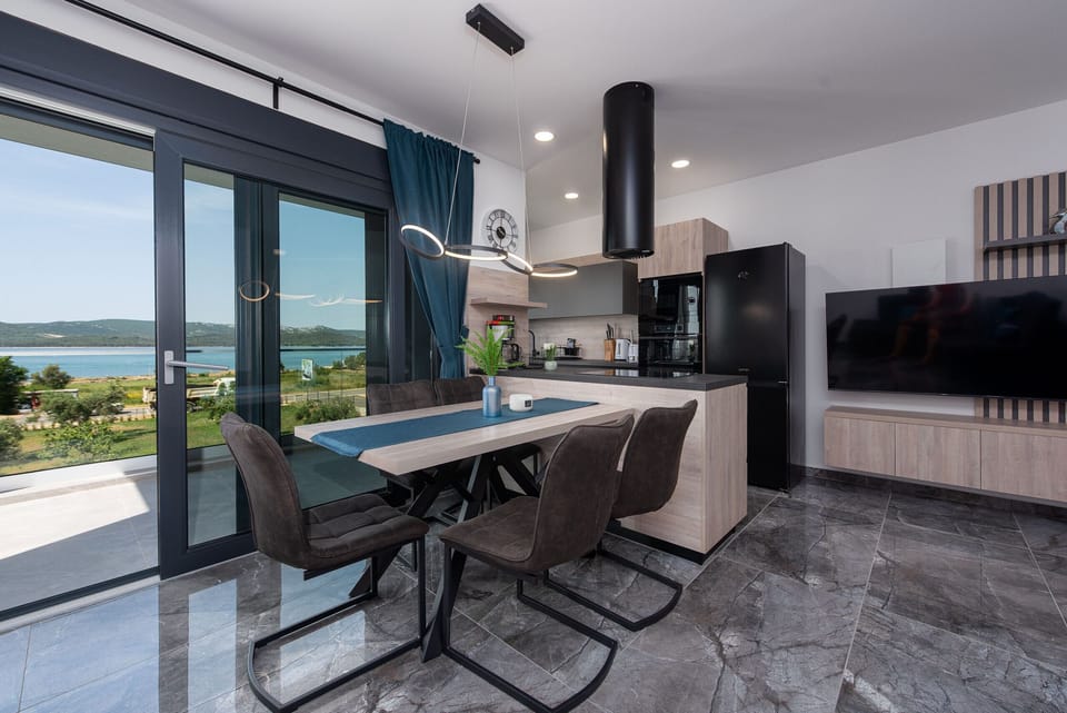 Villa, Multiple Bedrooms, Private Pool, Sea View | Private kitchen | Coffee/tea maker, microwave, oven, dishwasher