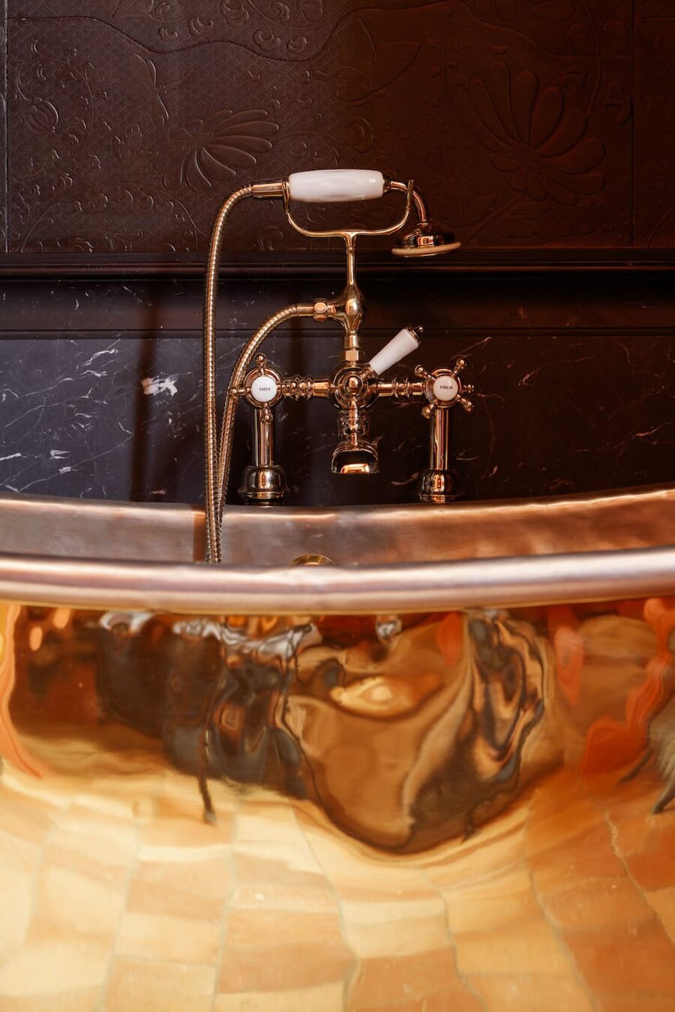 Luxury Double Room | Bathroom | Designer toiletries, hair dryer, bathrobes, slippers