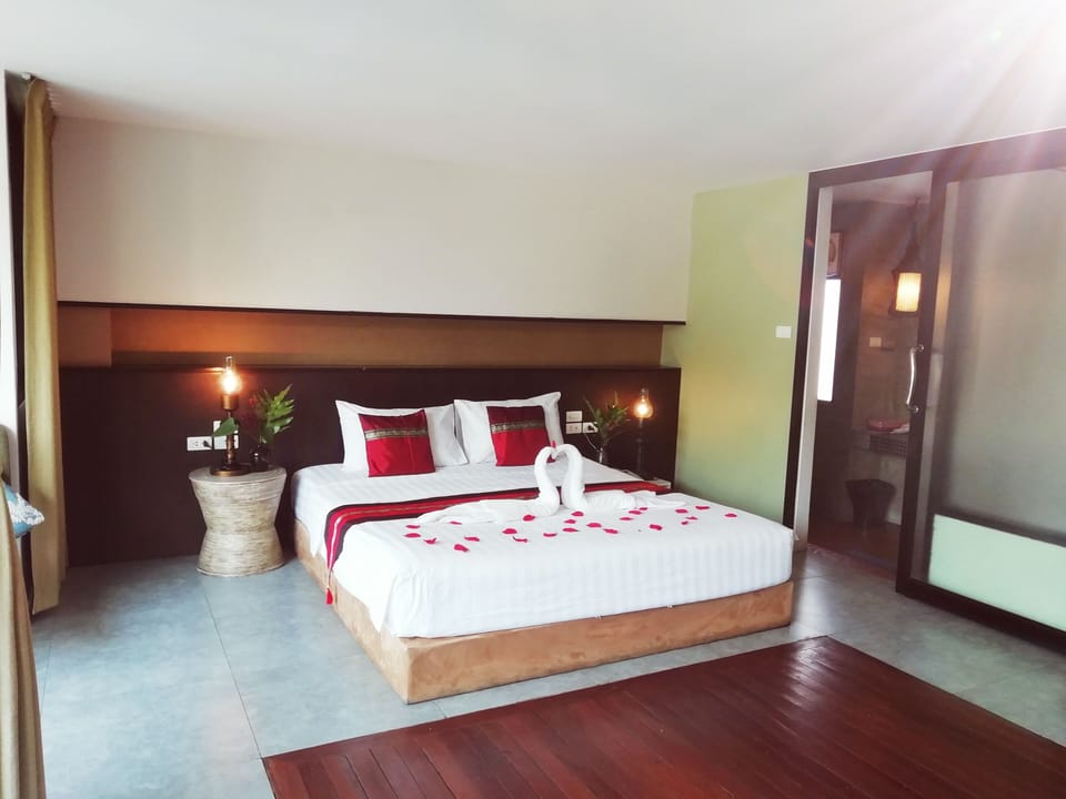 Double Room with View | Rollaway beds, free WiFi, bed sheets