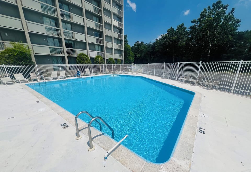 Seasonal outdoor pool