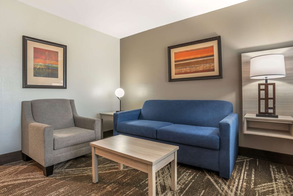 Suite, 1 King Bed, Accessible, Bathtub | Premium bedding, Tempur-Pedic beds, desk, blackout drapes