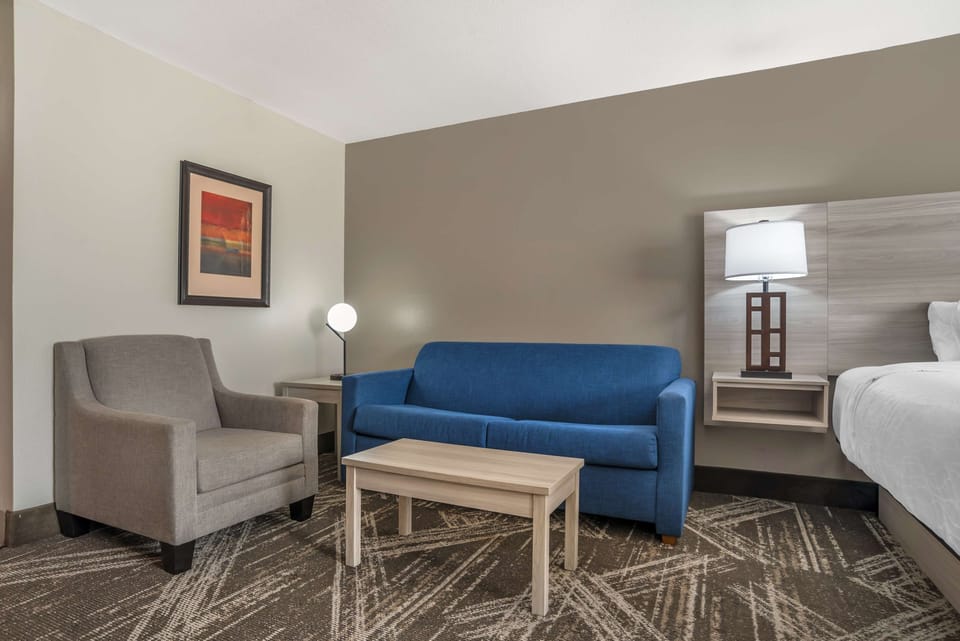 Standard Room, 1 King Bed, Non Smoking (with Sofabed) | Premium bedding, Tempur-Pedic beds, desk, blackout drapes