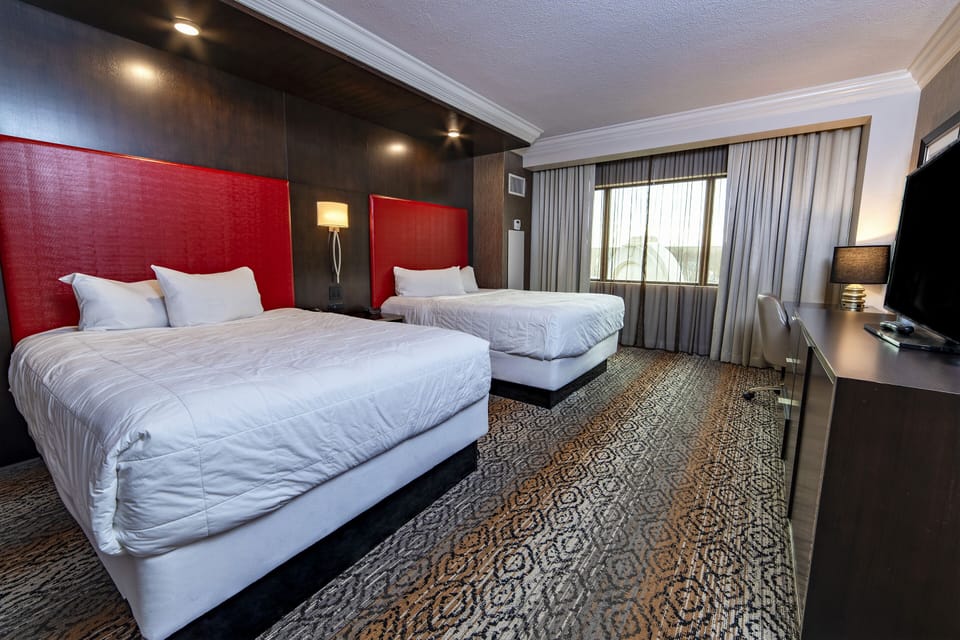 In-room safe, desk, blackout drapes, iron/ironing board