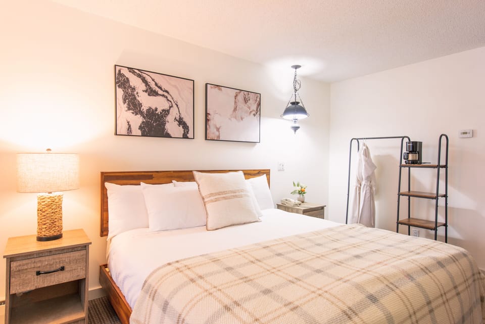 Standard Room, 1 King Bed | Hypo-allergenic bedding, desk, laptop workspace, iron/ironing board