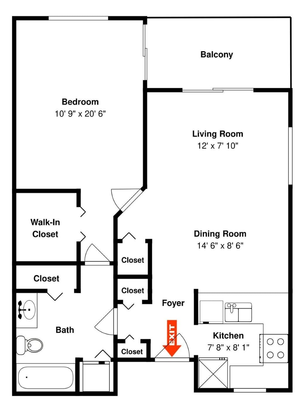 Condo (1 Bedroom) | Property amenity