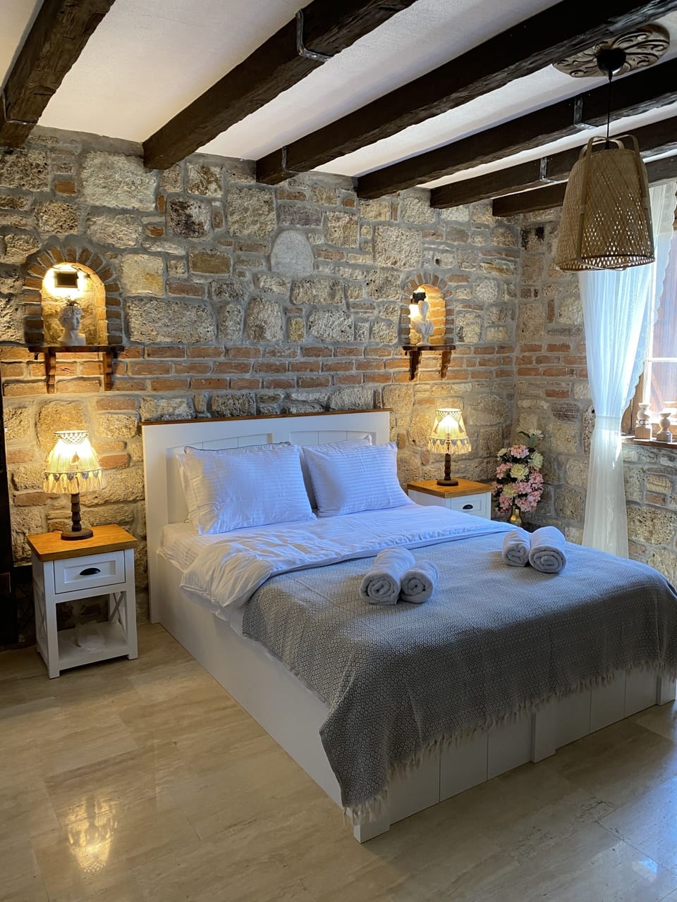 Deluxe Double Room, Balcony, Partial Sea View | Premium bedding, Select Comfort beds, free WiFi, bed sheets