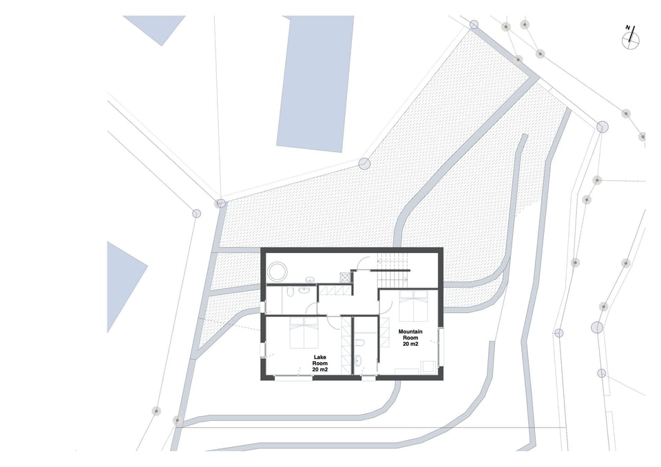 House, Ensuite, Lake View (Locarno Monti) | Floor plan