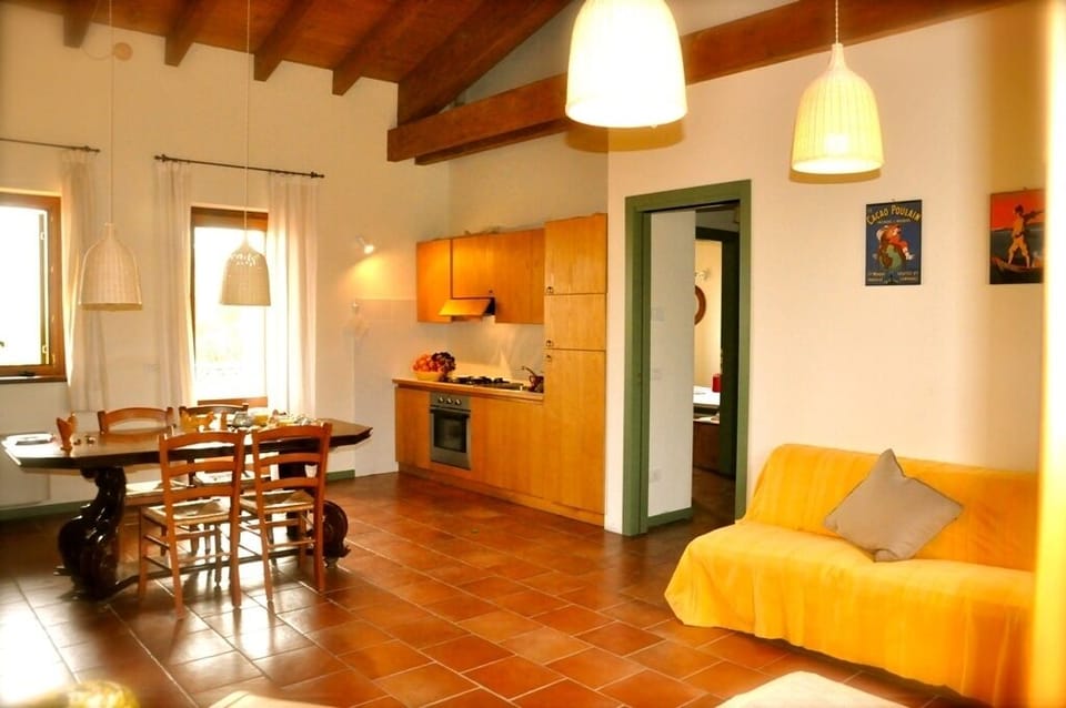 Deluxe Apartment, 2 Bedrooms, City View | Living area | TV
