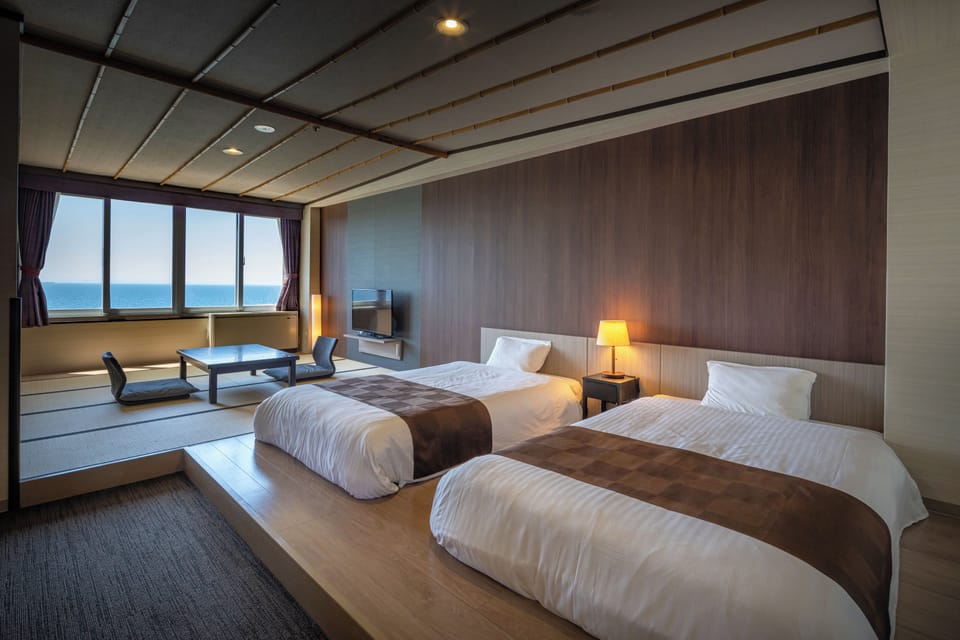 Superior Quadruple Room, 2 Bedrooms, Non Smoking, Ocean View | In-room safe, blackout drapes, iron/ironing board, bed sheets
