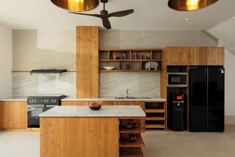 5 Bedroom Pool Villa | Private kitchen | Fridge, stovetop, electric kettle, toaster