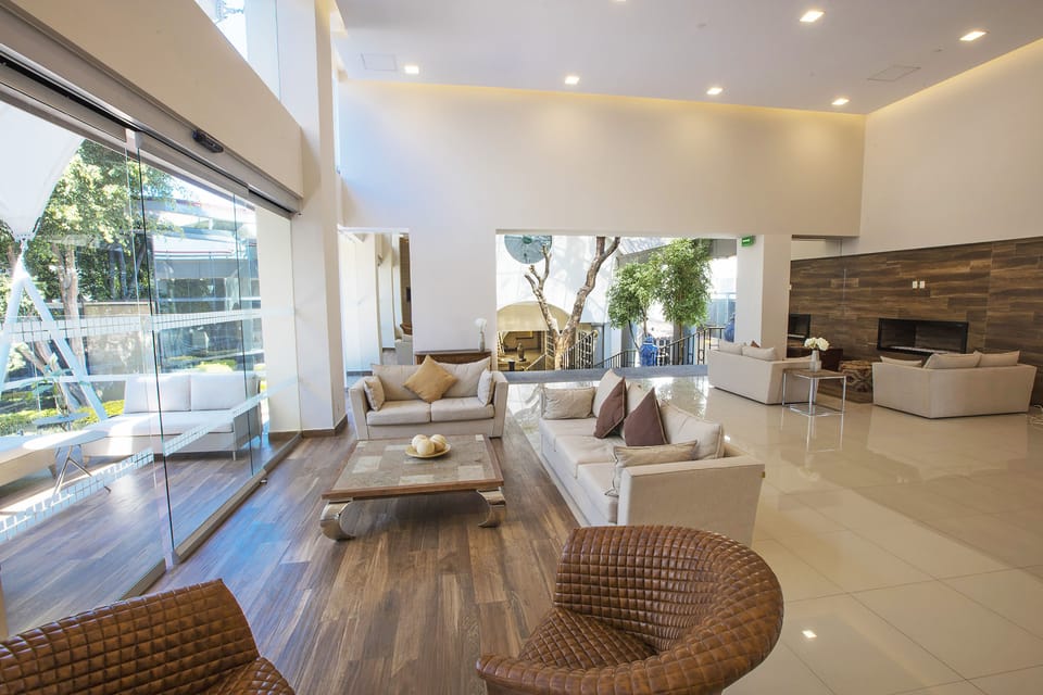 Lobby sitting area