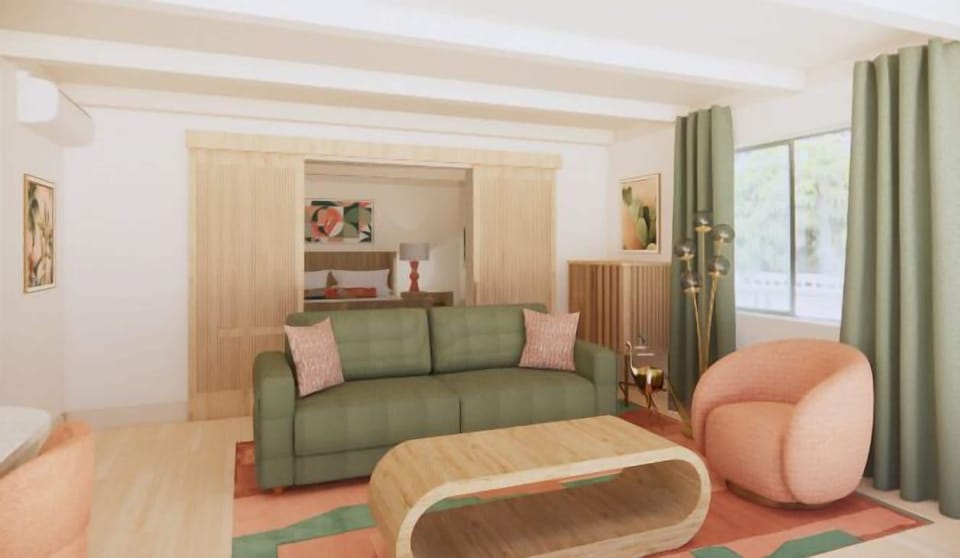 Suite | Living area | LCD TV, DVD player