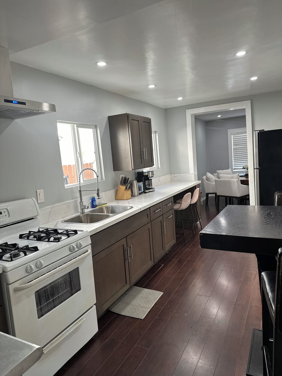 Three Bedroom House | Private kitchen | Fridge, microwave