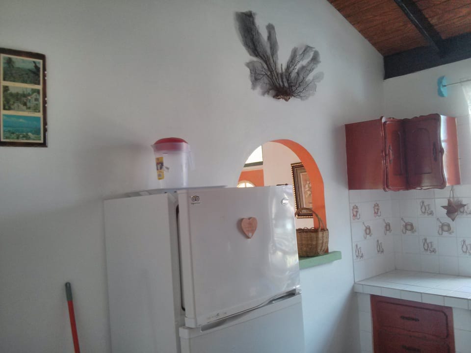 Three Bedroom Villa | Private kitchen | Fridge, microwave
