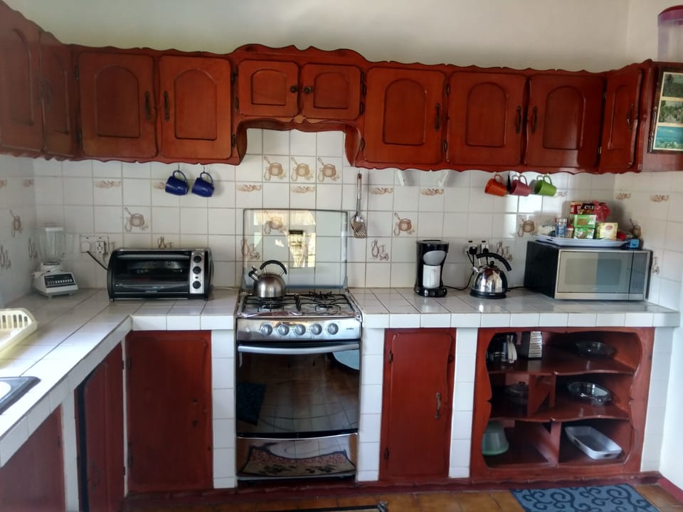 Three Bedroom Villa | Private kitchenette | Fridge, microwave