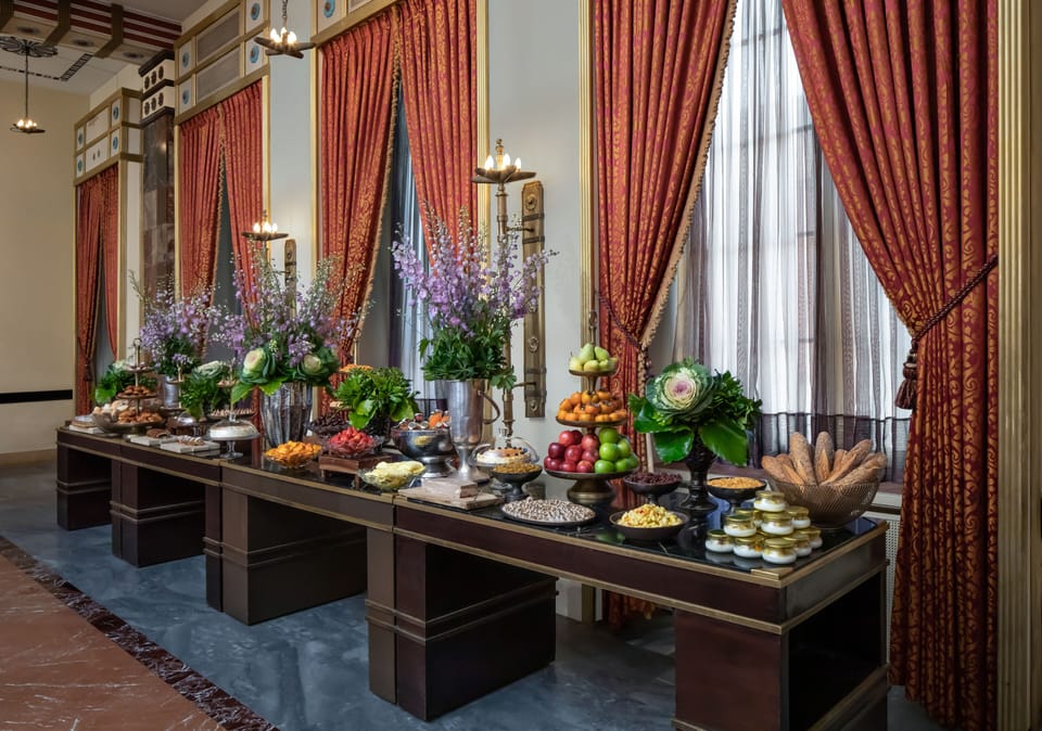 Daily buffet breakfast for a fee