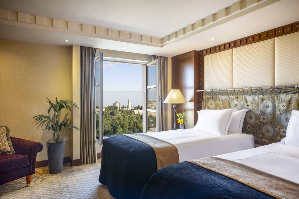 Duplex, 2 Bedrooms (Suite) | Minibar, in-room safe, desk, laptop workspace
