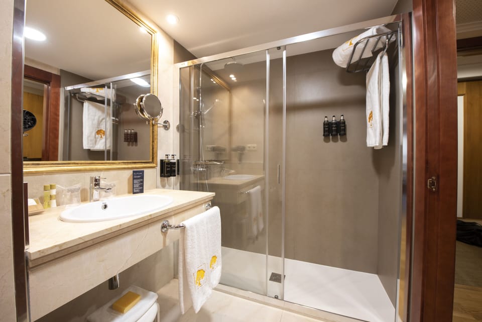 Standard Double Room | Bathroom | Bathtub, designer toiletries, hair dryer, bidet
