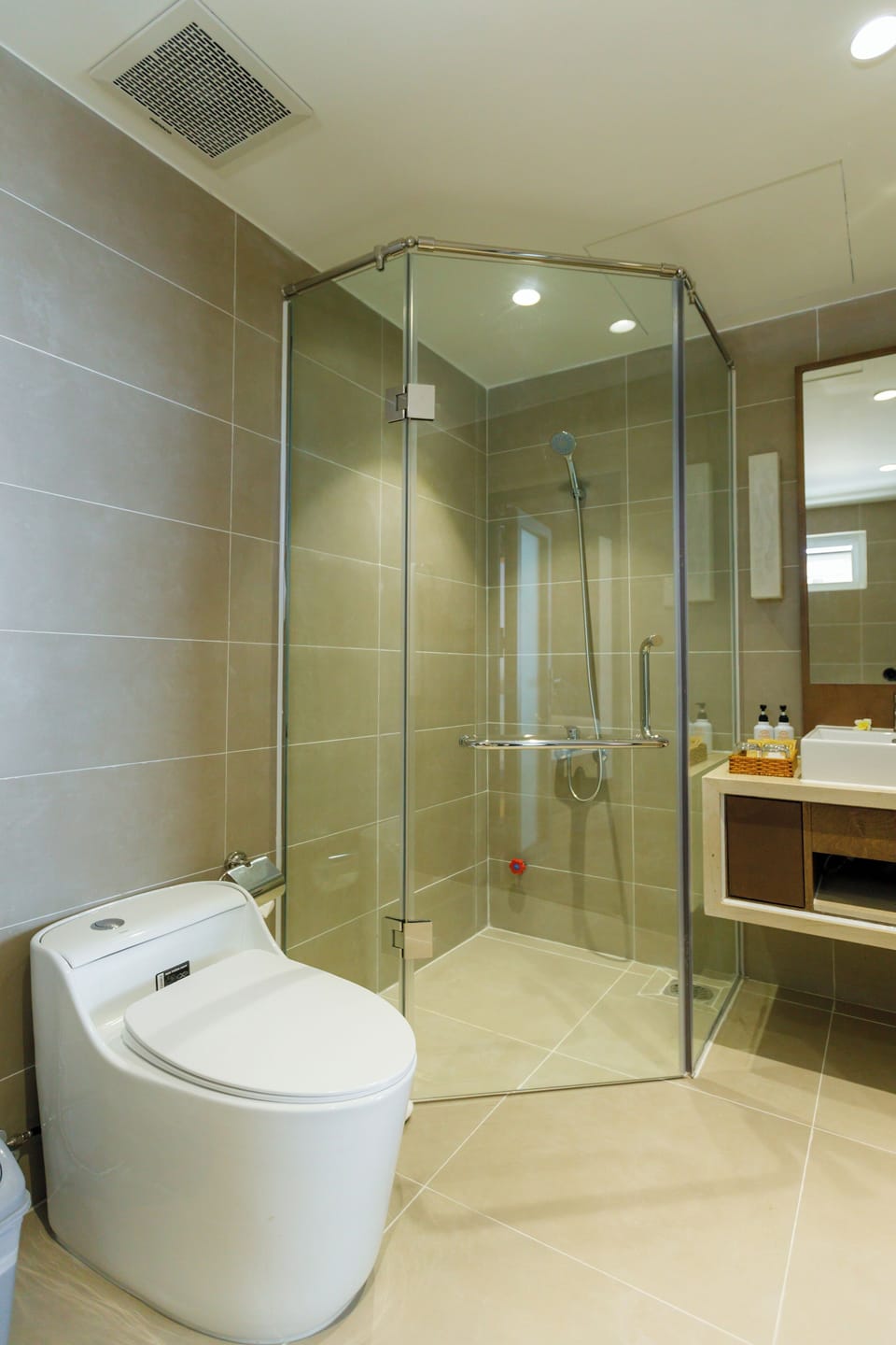 Executive Family Villa | Bathroom | Free toiletries, hair dryer, bathrobes, slippers