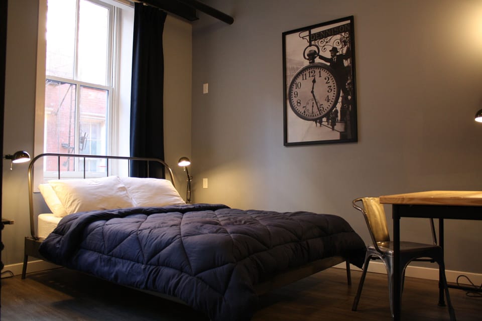 Private Room, Queen Bed | Blackout drapes, iron/ironing board, free WiFi, bed sheets