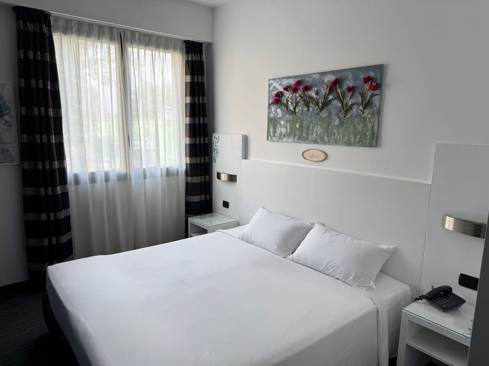 Superior Double Room | Down comforters, in-room safe, desk, blackout drapes