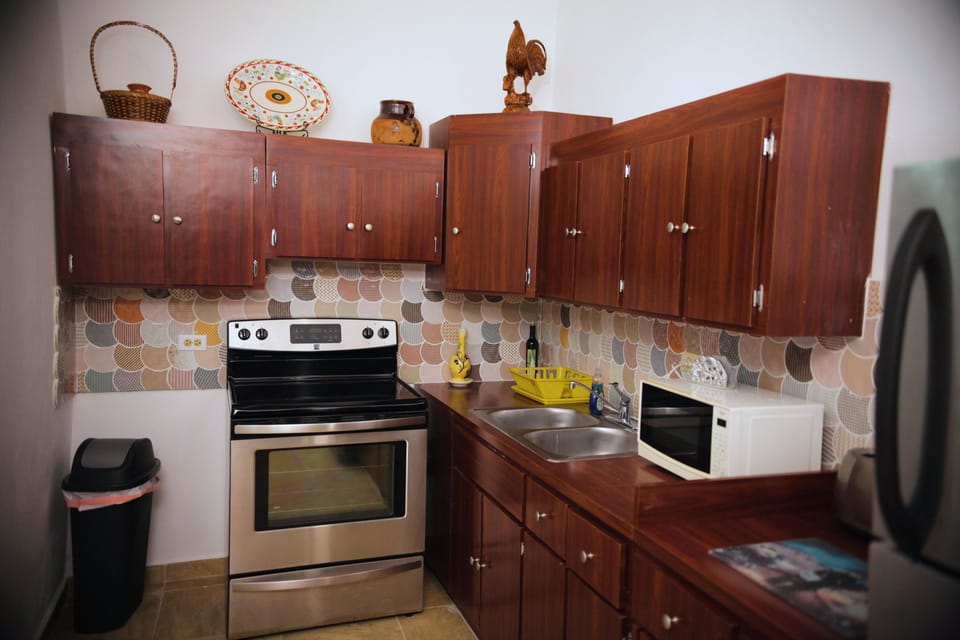 Suite (San Cristobal) | Private kitchen | Shared fridge, microwave