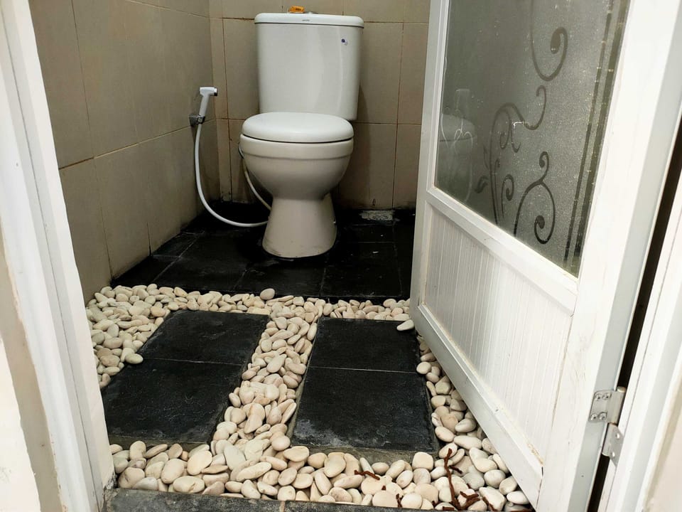 Deluxe Double Room | Bathroom | Shower, towels