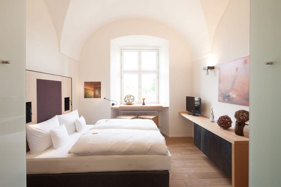 Standard Double Room | Premium bedding, in-room safe, desk, iron/ironing board