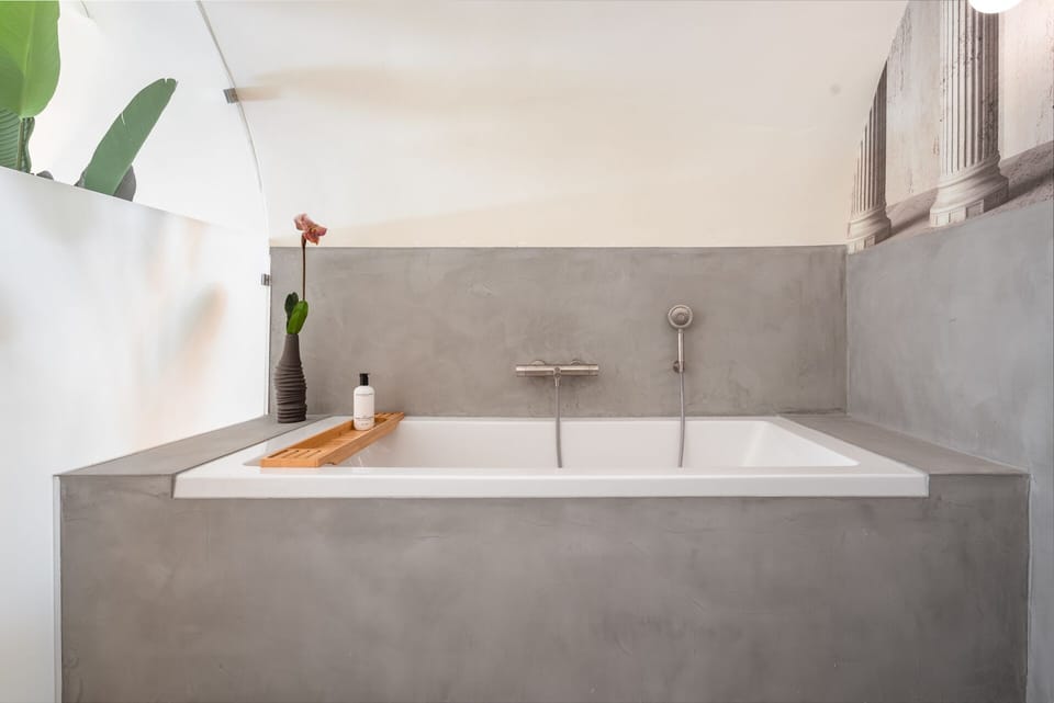 Eco-friendly toiletries, hair dryer, towels, soap