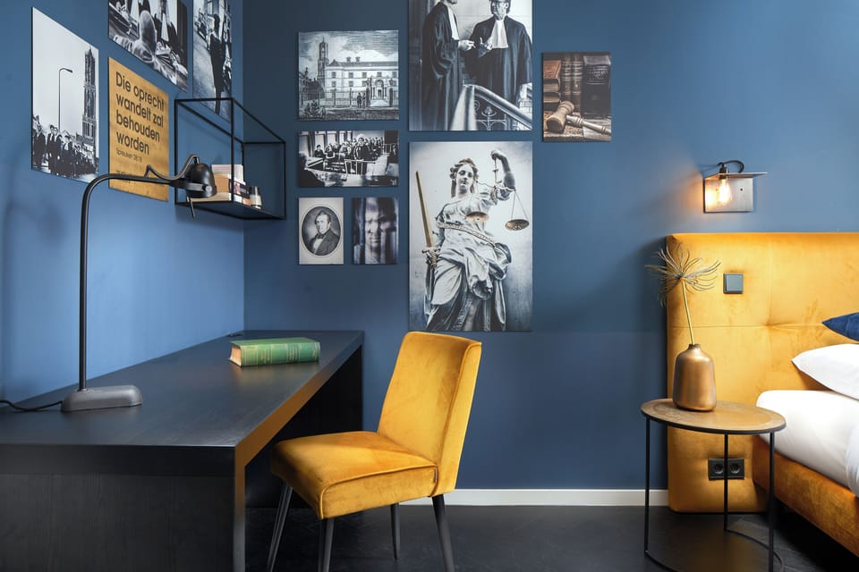 Hypo-allergenic bedding, in-room safe, soundproofing, iron/ironing board