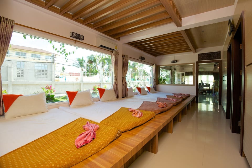 Aromatherapy, Thai massages, facials, 2 treatment rooms