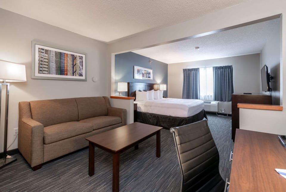 Deluxe Room, 1 King Bed, Non Smoking | Desk, iron/ironing board, free WiFi, bed sheets