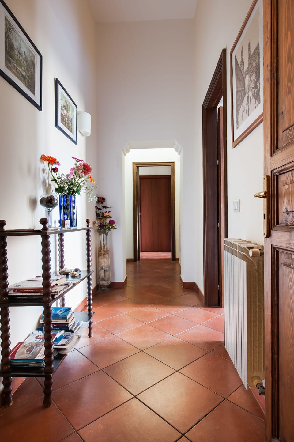 Interior entrance