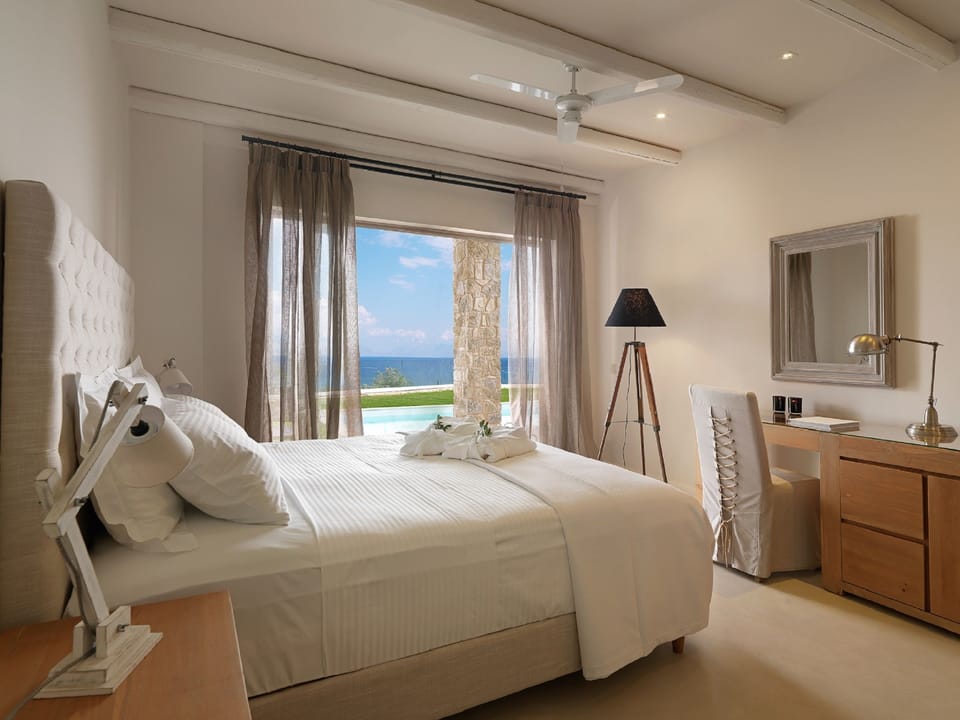 Deluxe Double Room, Pool Access | Premium bedding, pillowtop beds, free minibar items, in-room safe