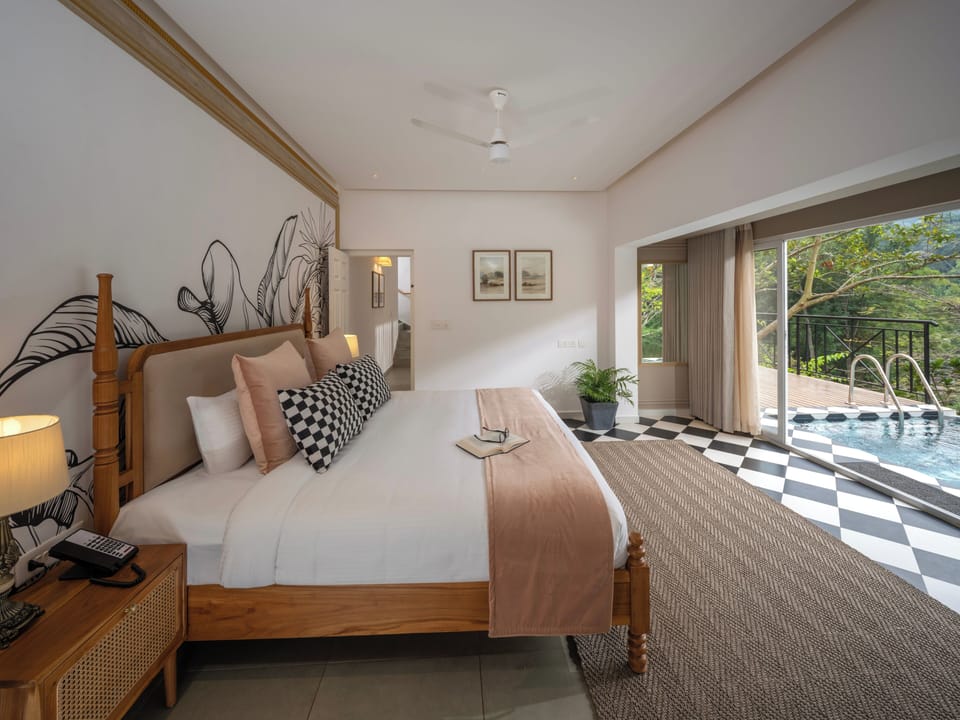 Riverside Pool Villa | Premium bedding, free minibar items, in-room safe