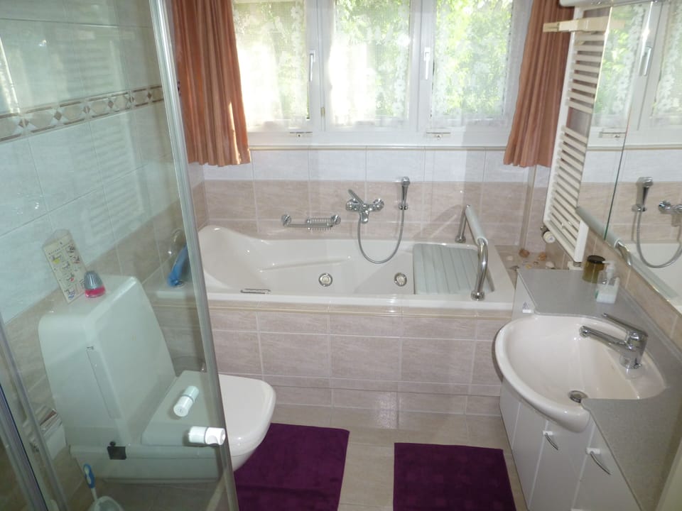 Free toiletries, hair dryer, towels, soap
