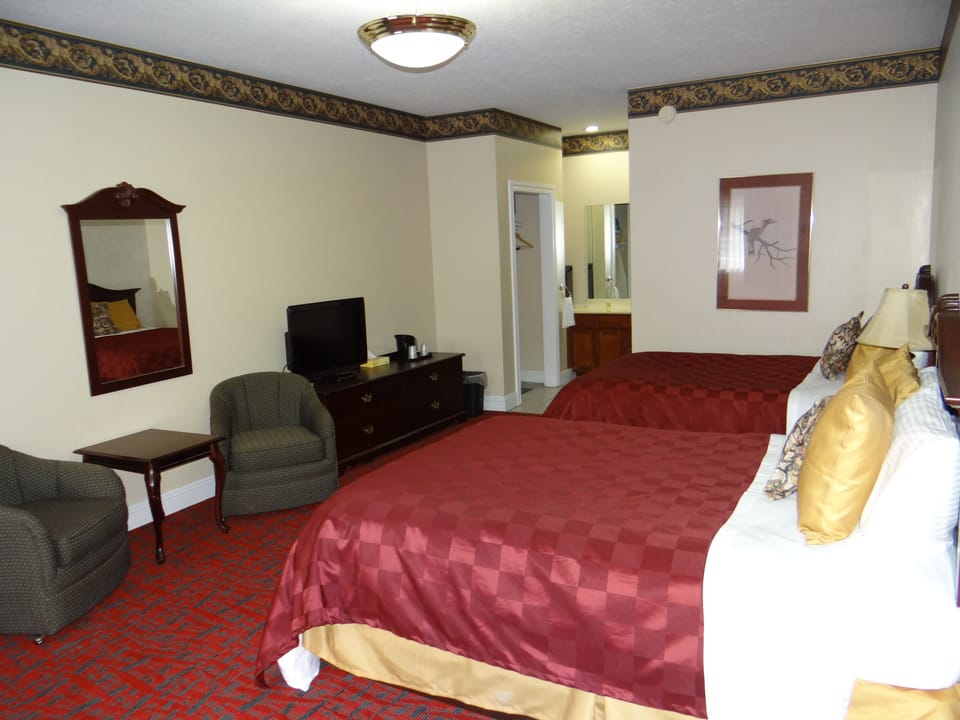 Deluxe Room, 2 Queen Beds | View from room