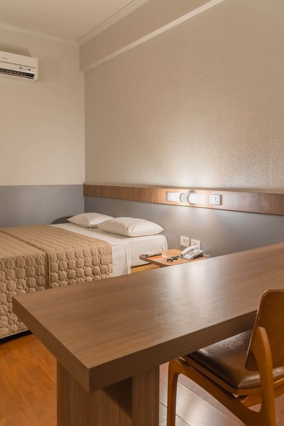 Standard Double Room, 1 Queen Bed | Minibar, in-room safe, desk, blackout drapes