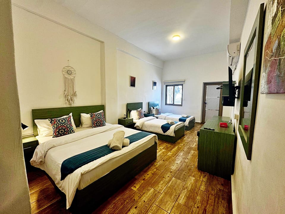 Comfort Quadruple Room | In-room safe, desk, laptop workspace, iron/ironing board (on request)