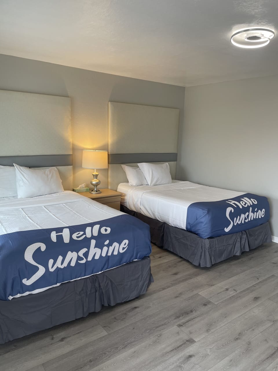 Deluxe Double Room, 2 Double Beds | Free WiFi, bed sheets, wheelchair access