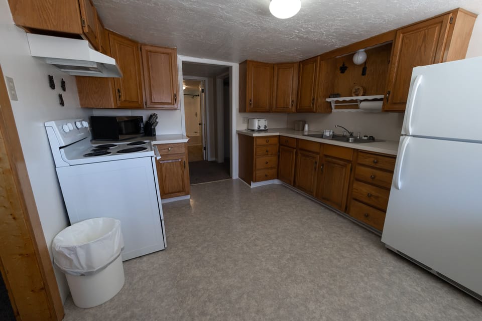 Family Suite, 3 Bedrooms, Kitchen | Private kitchen | Mini-fridge