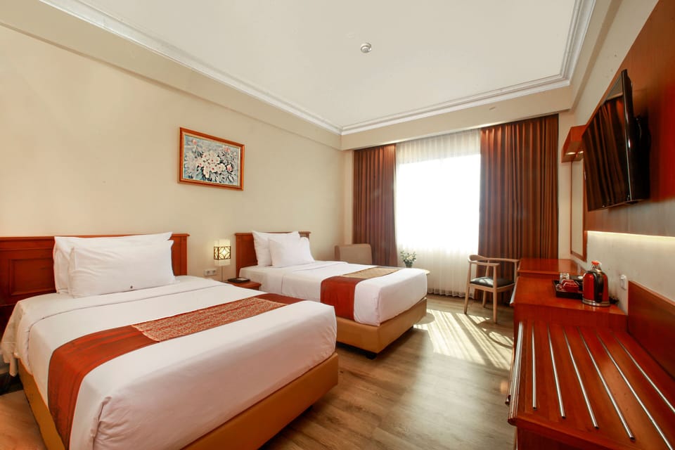 Superior Twin Room | Premium bedding, minibar, in-room safe, desk